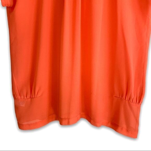 Olive & Oak Split Neck Button Down Short Sleeve - Picture 7 of 8